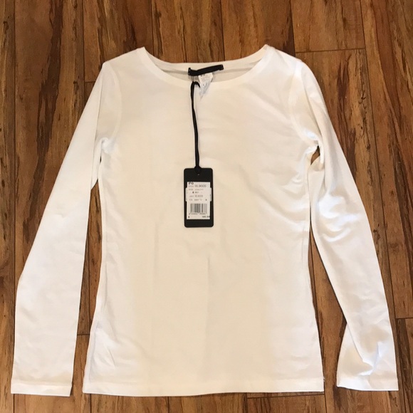 Les Copains white t Les Copains ホワイト Tシャツ 40サイズ